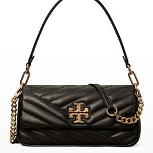 TORY BURCH Kira Small Chevron Quilted Flap Shoulder Bag